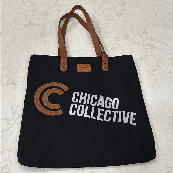 WILL Leather Goods Limited Edition Canvas Tote - Chicago Collective Exclusive - Picture 15 of 15